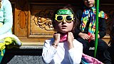 Iranisches M&auml;dchen beim Ashoura-Fest in Ardebil - Nord-Iran: Land und Leute