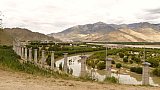 Bahntrasse im Yarlung Tsangpo Tal - Zentral-Tibet: Landschaft