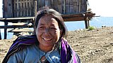 L&auml;chelnde Chin-Dame - West-Myanmar: Land und Leute