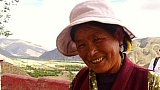 Tibeterin am Yambulakhang - Zentral-Tibet: Land und Leute