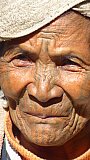 Chin-Dame mit Gesichtst&auml;towierung - West-Myanmar: Land und Leute