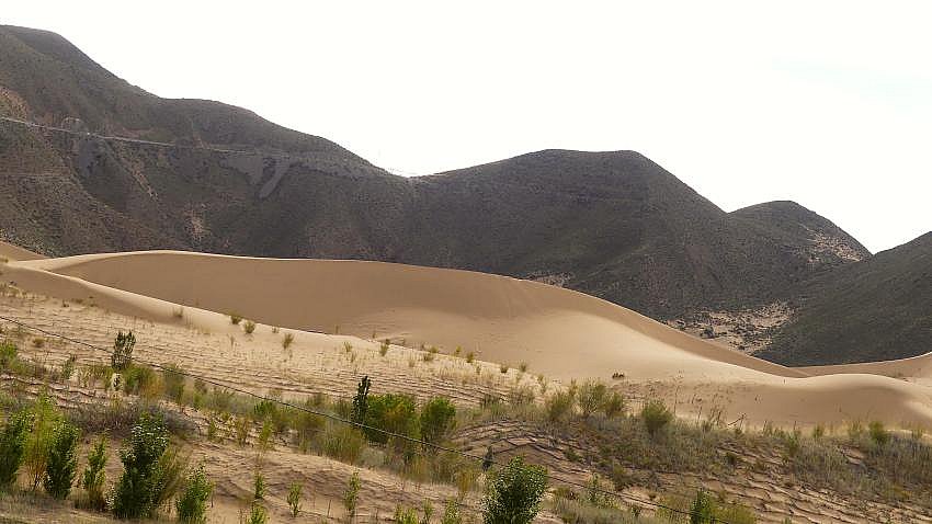 Landschaft auf dem Weg nach Samye - Zentral-Tibet: Landschaft