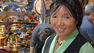 Tibeterin in Samye - Zentral-Tibet: Land und Leute