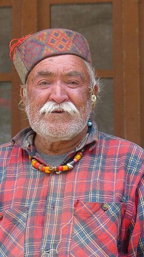 Mann vom Volk der Dah - Ladakh: Land-und-Leute