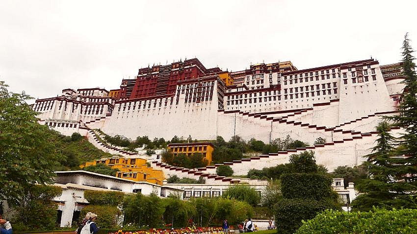 Potala Palast in Lhasa - Zentral-Tibet: Sehensw&uuml;rdigkeiten