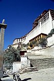 1992 - Vorderseite des Potala - Zentral-Tibet: Sehensw&uuml;rdigkeiten