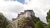 Blick auf den Potala von der Seite - Zentral-Tibet: Sehensw&uuml;rdigkeiten