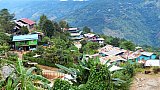 Ausblick auf Mindat - West-Myanmar: Landschaft