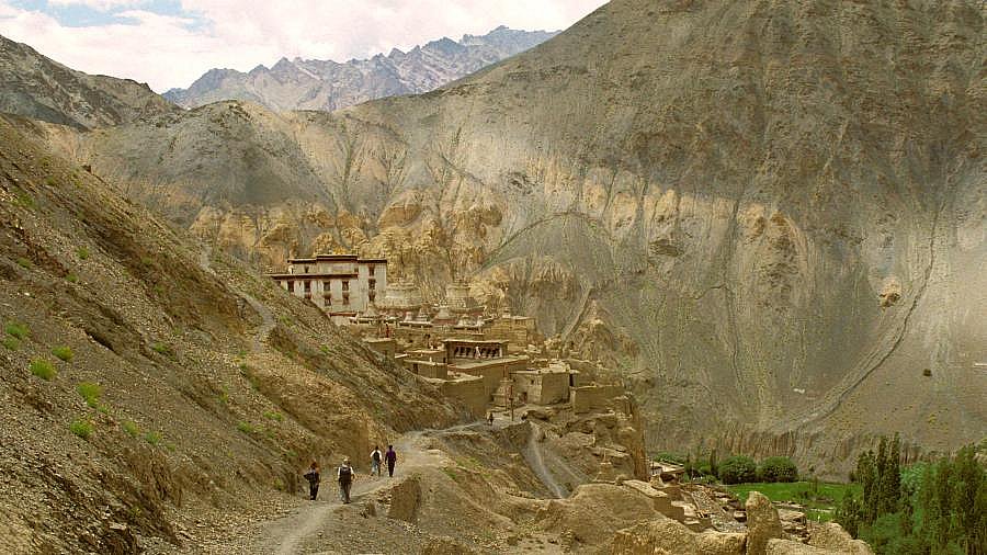Lamayuru in alten Tagen - Ladakh: Landschaft