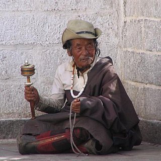 2006 - Tibetischer Pilger  - Zentral-Tibet: Land und Leute