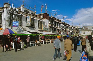 2006 - der Barkhor in Lhasa - Zentral-Tibet: Land und Leute