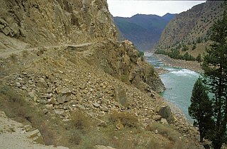 2006 - Yarlung Tsangpo Tal in Zentraltibet - Zentral-Tibet: Landschaft