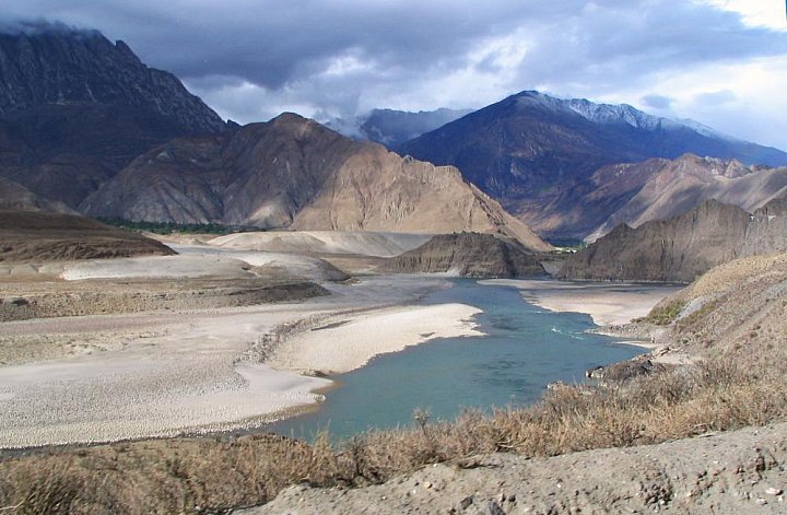 2006 - das Yarlung Tsangpo Flusstal - Zentral-Tibet: Landschaft