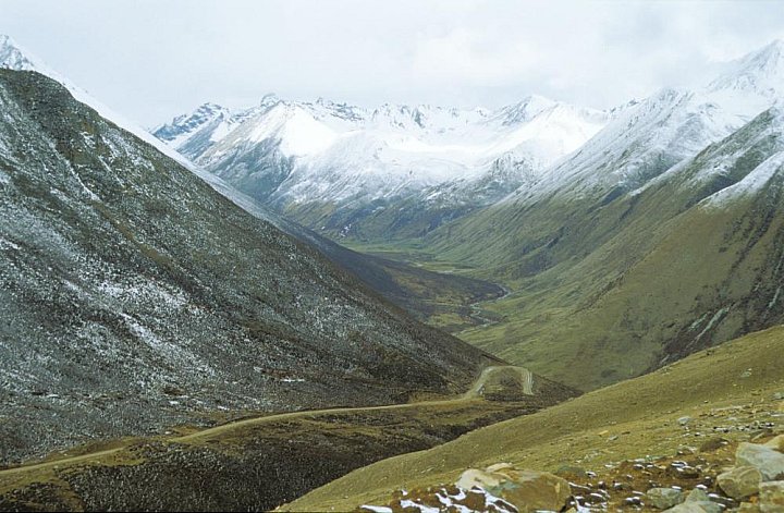 2006 - Fahrt zum Lhamo Lha-Tso - Zentral-Tibet: Landschaft