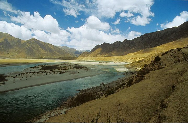 2006 - Kyichu-Flusstal  - Zentral-Tibet: Landschaft
