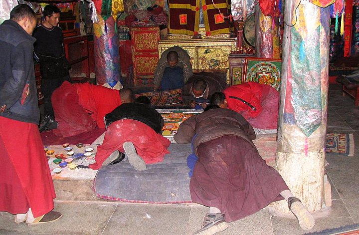 2006 - Sand-Mandala im Reting-Kloster - Zentral-Tibet: Land und Leute