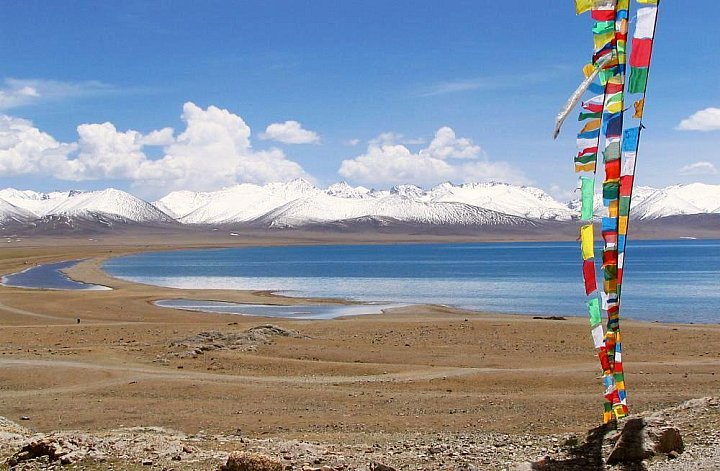 Heiliger Namtso See und Tangglung-Berge - Zentral-Tibet: Landschaft