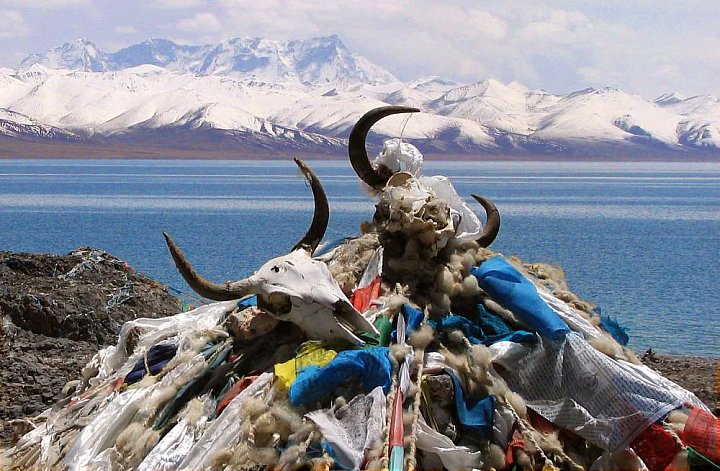 2006 - am Namtso See - Zentral-Tibet: Landschaft