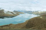 2006 - Yamdrok Tso vom Kamba La-Pass - Zentral-Tibet: Landschaft