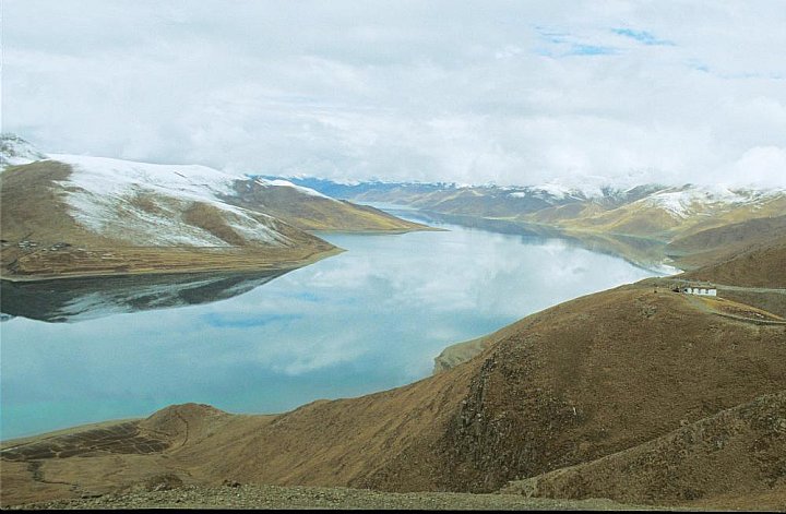 2006 - Yamdrok Tso vom Kamba La-Pass - Zentral-Tibet: Landschaft