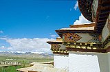 2006 - Blick vom Kumbum Chorten in Gyantse - Zentral-Tibet: Sehensw&uuml;rdigkeiten