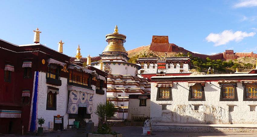 Pelkor Chode Kloster und Kumbum Chorten - Zentral-Tibet: Sehensw&uuml;rdigkeiten