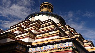 Gyantse Kumbum Chorten - Zentral-Tibet: Sehensw&uuml;rdigkeiten