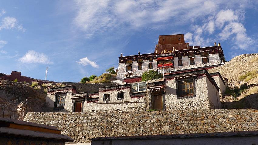 Klostergeb&auml;ude beim Pelkor Chode Kloster - Zentral-Tibet: Sehensw&uuml;rdigkeiten