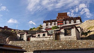 Klostergeb&auml;ude beim Pelkor Chode Kloster - Zentral-Tibet: Sehensw&uuml;rdigkeiten
