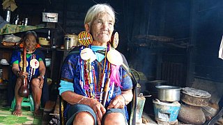 Im Haus von Daw Yaw Hting. - West-Myanmar: Land und Leute