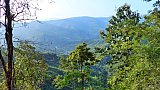 Ausblick w&auml;hrend der Fahrt - West-Myanmar: Landschaft