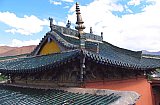 2006 - Die gr&uuml;nen D&auml;cher des Kloster Shalu - Zentral-Tibet: Sehensw&uuml;rdigkeiten