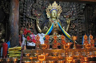 2006 - Kunstsch&auml;tze im Kloster Shalu - Zentral-Tibet: Sehensw&uuml;rdigkeiten