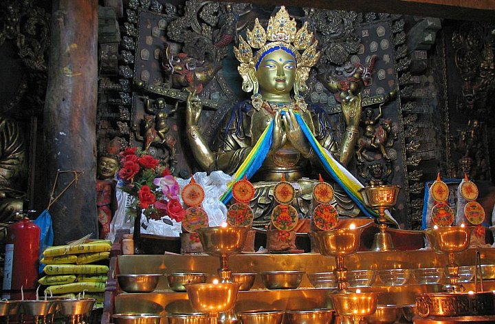 2006 - Kunstsch&auml;tze im Kloster Shalu - Zentral-Tibet: Sehensw&uuml;rdigkeiten