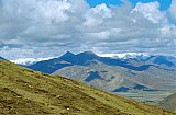 2006 - Blick auf den schneebedeckten Himalaya - Zentral-Tibet: Landschaft