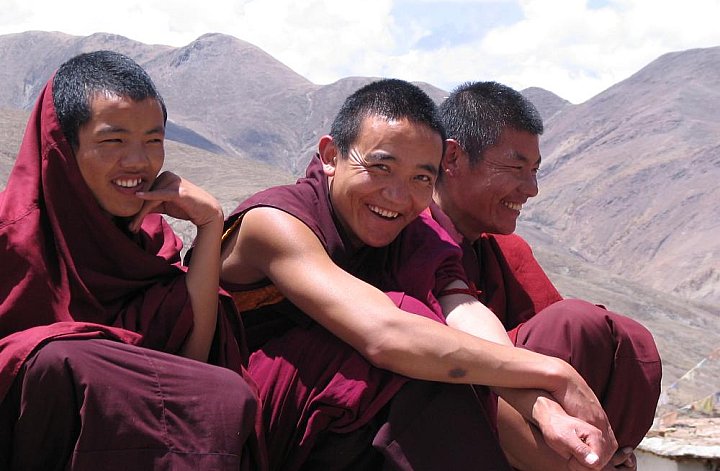 2006 - Die M&ouml;nche vom Ngor Kloster - Zentral-Tibet: Land und Leute