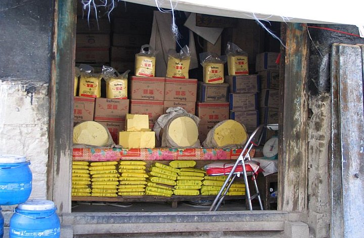 2006 - Tibetischer Markt in Shigatse - Zentral-Tibet: Land und Leute
