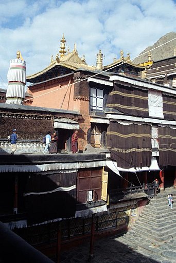 1991 - Tashilunpo Kloster in Shigatse - Zentral-Tibet: Sehensw&uuml;rdigkeiten