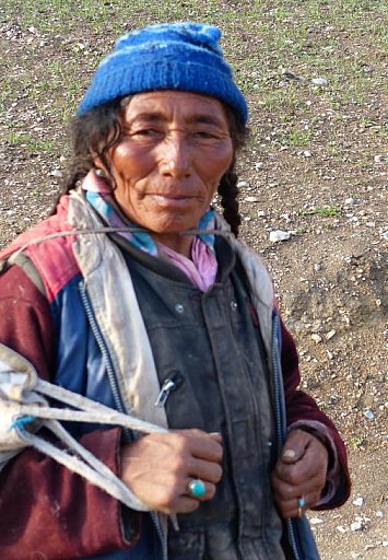 Spaziergang in der Abendsonne - Ladakh: Land-und-Leute