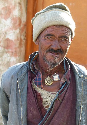 Freundliche Begegnung mit Einheimischen - Ladakh: Land-und-Leute