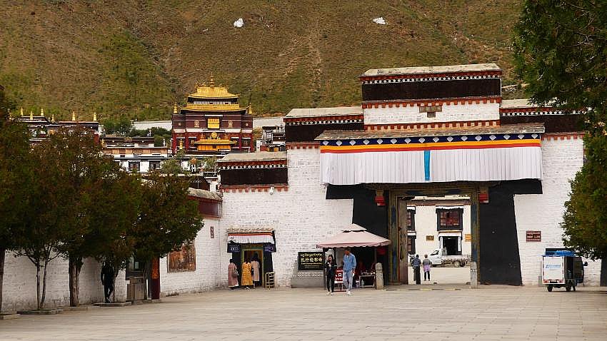 Kloster Tashilunpo in Shigatse - Zentral-Tibet: Sehensw&uuml;rdigkeiten