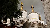 Chorten des Tashilunpo Klosters - Zentral-Tibet: Sehensw&uuml;rdigkeiten