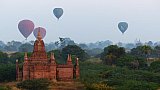 Tempel mit 4 Ballons - Zentral-Myanmar: Sehensw&uuml;rdigkeiten