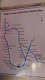 Route der Ringbahn in Yangon - Zentral-Myanmar: Land und Leute