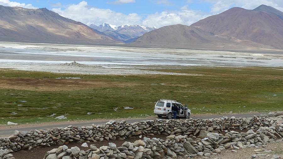 Blick &uuml;ber den Tso Kar - Ladakh: Landschaft
