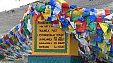 Informationstafel auf dem Taglang La Pass - Ladakh: Landschaft