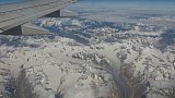Gletscher und Schneegilpfel von oben - Ladakh: Landschaft