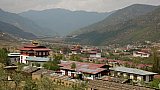 Blick &uuml;ber das Thimphu-Tal - Thimphu-Punakha: Sehensw&uuml;rdigkeiten