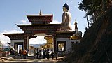 Eingangstor und Dordenma Buddha - Thimphu-Punakha: Sehensw&uuml;rdigkeiten