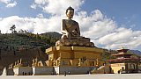 Dordenma Buddha hoch &uuml;ber Thimphu - Thimphu-Punakha: Sehensw&uuml;rdigkeiten